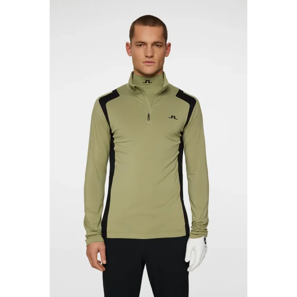 Lukas Quarter Zip Mid Layer green