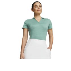 CLOUDSPUN COAST POLO ADRIATIC HEATHER ( dame ) puma - ret